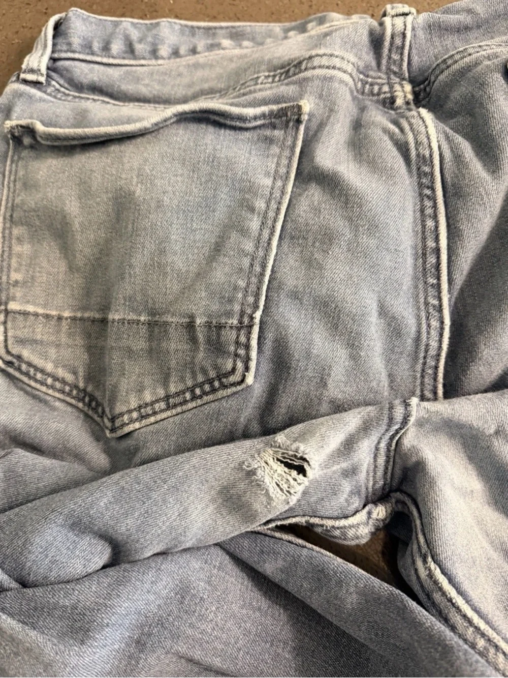 Lot Of 3 Jeans Banana Republic Traveler Slim Fit 36X32 Jeans Light Medium Dark